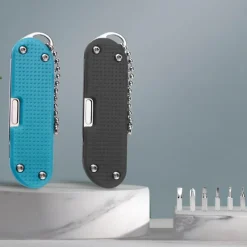 The Outdoor Vault Heimwerkzeuge|Outdoor & Garten-Multifunktionales Mini-Schraubendreher-Schlüsselanhänger-Werkzeug