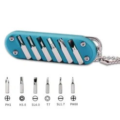 The Outdoor Vault Heimwerkzeuge|Outdoor & Garten-Multifunktionales Mini-Schraubendreher-Schlüsselanhänger-Werkzeug