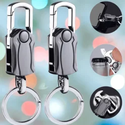 Roam Ready Outdoor-Gadgets|Heimwerkzeuge-Multifunktionales, robustes Schlüsselanhänger-Werkzeug – Taschen-Gadget