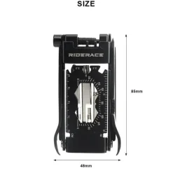 The Decor Haven Fahrräder & Verkehr|Camping Im Freien-Multifunktionales Taschenwerkzeugset - Kompaktes Toolkit