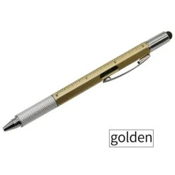 Roam Ready Heimwerkzeuge|Outdoor & Garten-Multifunktions-Schraubendreherstift - 6-in-1 mit Lineal