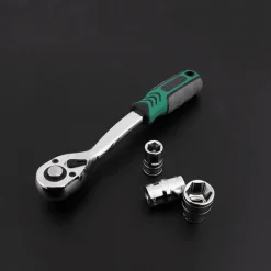 The Decor Haven Autozubehör|Automobilindustrie-Multifunktions-Schraubenschlüsselsatz – All-in-One-Steckschlüsselsatz