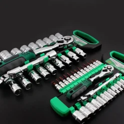 The Decor Haven Autozubehör|Automobilindustrie-Multifunktions-Schraubenschlüsselsatz – All-in-One-Steckschlüsselsatz