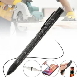 The Decor Haven Camping Im Freien|Outdoor-Artikel-Multifunktionsstift Task Master – 9-in-1-Vielseitiges Schreibwerkzeug