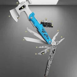 The Outdoor Vault Camping Im Freien|Outdoor & Garten-Multifunktionswerkzeug Axt Hammer Zange - Camping Survival Gadget