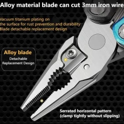 The Outdoor Vault Camping Im Freien|Outdoor & Garten-Multifunktionswerkzeug Axt Hammer Zange - Camping Survival Gadget