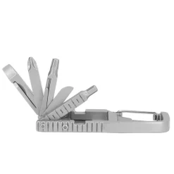 The Outdoor Vault Heimwerkzeuge|Outdoor & Garten-Multifunktionswerkzeug-Schlüsselanhänger – Tragbarer 12-in-1-Schraubendreher