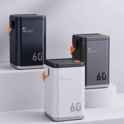 The Outdoor Vault Camping-Werkzeuge|Heimwerkzeuge-Multi-Port-Schnelllade-Powerbank – Tragbares LED-Ladegerät