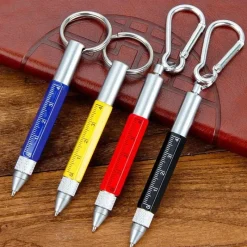 The Outdoor Vault Outdoor & Garten|Camping Im Freien-Multi-Stift-Schlüsselanhänger-Tool - 6-in-1 Pocket Pro Kit