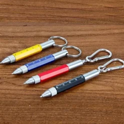The Outdoor Vault Outdoor & Garten|Camping Im Freien-Multi-Stift-Schlüsselanhänger-Tool - 6-in-1 Pocket Pro Kit