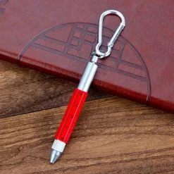 The Outdoor Vault Outdoor & Garten|Camping Im Freien-Multi-Stift-Schlüsselanhänger-Tool - 6-in-1 Pocket Pro Kit