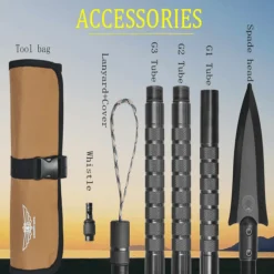 Cozy Living Camping-Werkzeuge|Camping Im Freien-Multitool aus Kohlenstoffstahl – EDC-Überlebensausrüstung