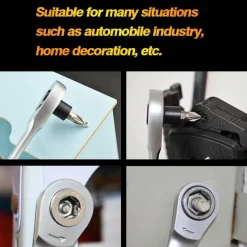 The Decor Haven Camping Im Freien|Outdoor-Artikel-Multitool-Ratschenschlüssel-Set – Vielseitiges All-in-One-Handwerkzeug