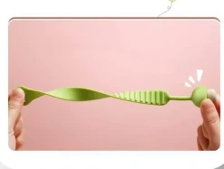 The Blissful Bath Badezimmer-Mushroom Toilet Seat Lifter - Flexible Potty Training Aid for Kids