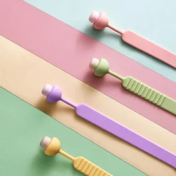 The Blissful Bath Badezimmer-Mushroom Toilet Seat Lifter - Flexible Potty Training Aid for Kids