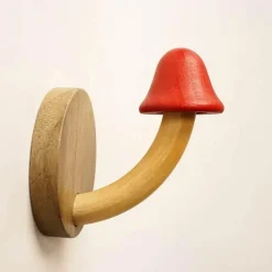 Ember u0026 Ivy Gadgets Für Zuhause-Mystic Mushroom Wandaufhänger - Kleiderständer aus Holz
