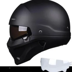 Decor Fahrräder & Verkehr-Mystic Rider Integralhelm – Abnehmbarer Motorradhelm