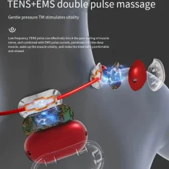 Tranquil Touch Massageprodukte|Gesundheits-Gadgets-Nackenmassagegerät für die Halswirbelsäule – Tragbares Gerät zur Entlastung von Schultern und Wirbelsäule