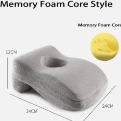 Plush Perch Bettzeug-Nackenstützkissen aus Memory-Schaum – ergonomische Kopfstütze für Komfort