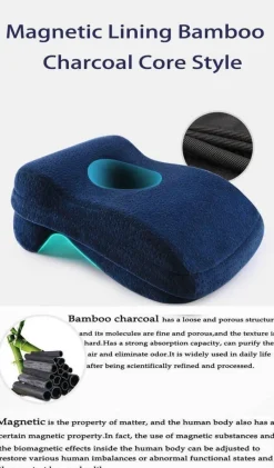 Plush Perch Bettzeug-Nackenstützkissen aus Memory-Schaum – ergonomische Kopfstütze für Komfort