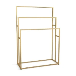 Serene Splash Badezimmer-Nadine Bath Towel Rack - Modern Bathroom Organizer