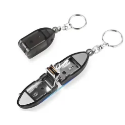 The Relaxation Nook Gesundheits-Gadgets|Gesundheits- Und Entspannungstools-Nagelknipser-Schlüsselanhänger aus Edelstahl – Tragbares Pflegewerkzeug