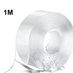 Cozy Living Heimwerkzeuge-Nano-Doppelklebeband – Ablösbarer Klebstoff für die Verwendung auf mehreren Oberflächen