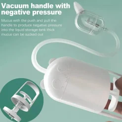 Kinder Tranquil Touch Kinderwagen & Zubehör|Gesundheits-Gadgets-Nasensauger für Babys – Handpumpe, Easy Breathe Tool