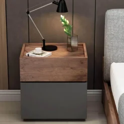 The Lounge Loft Möbel-Natacha Nachttisch – Moderner Nachttisch mit Stauraum