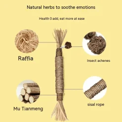 TailTrend Haustierspielzeug-Natürliches Baby-Beißspielzeug-Set – 5-teilige Kollektion zur Beruhigung und Linderung