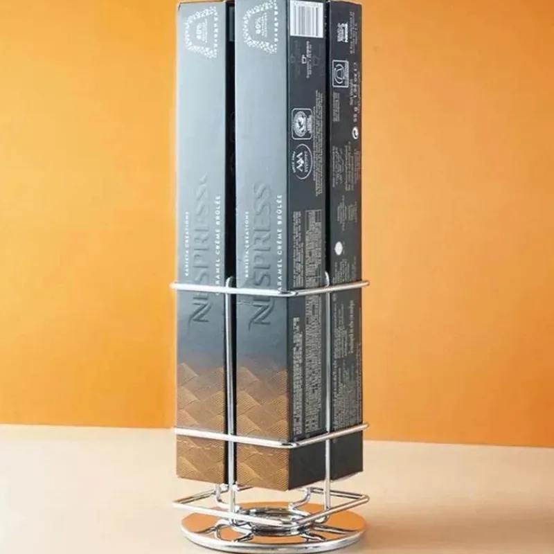 Tom Küche & Esszimmer-Nespresso-Kaffeepad-Aufbewahrungsregal – Ständer für 40 Kapseln