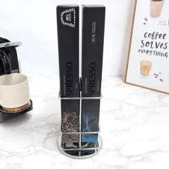 Tom Küche & Esszimmer-Nespresso-Kaffeepad-Aufbewahrungsregal – Ständer für 40 Kapseln