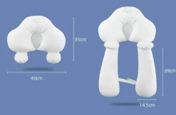 Kinder The Decor Haven Kinderwagen & Zubehör-Neugeborenen-Nestkissen – Atmungsaktive Schlafunterstützung für Babys