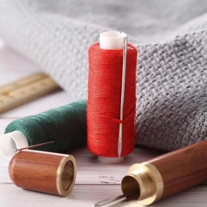 Cozy Living Heimwerkzeuge-Nähset aus Edelstahl – Nadelfreies Zubehör für einfaches Nähen