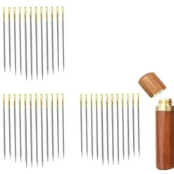 Cozy Living Heimwerkzeuge-Nähset aus Edelstahl – Nadelfreies Zubehör für einfaches Nähen