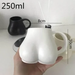 Brew Bliss Küche & Esszimmer-Niedliche Keramiktasse mit Hintern