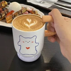Tom Küche & Esszimmer-Niedliche Keramiktasse mit Tiermotiv – Kaffee-/Teetasse, Trinkgeschirr, Geschenk