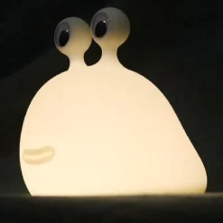 Comfort u0026 Style Beleuchtung-Niedliche Schnecken-LED-Nachtlampe – bezauberndes Licht mit Berührungssensor
