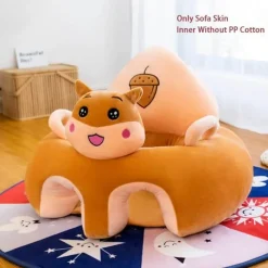 Kinder The Decor Haven Kinderwagen & Zubehör-Niedlicher, bequemer Babysitz mit Tiermotiv – weicher Kinderstuhl