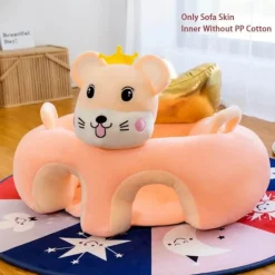 Kinder The Decor Haven Kinderwagen & Zubehör-Niedlicher, bequemer Babysitz mit Tiermotiv – weicher Kinderstuhl