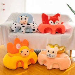 Kinder The Decor Haven Kinderwagen & Zubehör-Niedlicher, bequemer Babysitz mit Tiermotiv – weicher Kinderstuhl