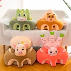 Kinder The Decor Haven Kinderwagen & Zubehör-Niedlicher, bequemer Babysitz mit Tiermotiv – weicher Kinderstuhl