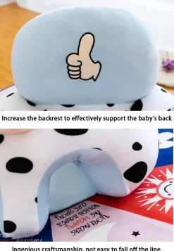 Kinder The Decor Haven Kinderwagen & Zubehör-Niedlicher, bequemer Babysitz mit Tiermotiv – weicher Kinderstuhl