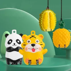 PureGlow Männerpflege|Frauenpflege-Niedlicher Mini-Tier-Nagelknipser – bezauberndes Frucht-Design