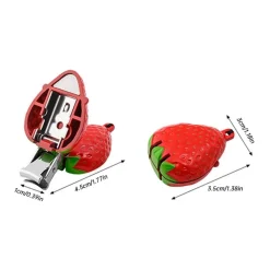 PureGlow Männerpflege|Frauenpflege-Niedlicher Mini-Tier-Nagelknipser – bezauberndes Frucht-Design