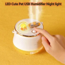 Tranquil Touch Gesundheits-Gadgets|Gesundheits- Und Entspannungstools-Niedlicher USB-Aromatherapie-Luftbefeuchter – LED-Haustier-Design