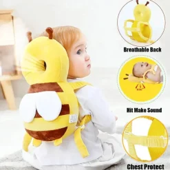 Kinder The Decor Haven Kinderwagen & Zubehör-Niedliches Kissenpolster für den Kopfschutz des Babys