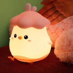 Bright Accents Beleuchtung-Niedliches Tier-Silikon-LED-Nachtlicht - Haustierlampe