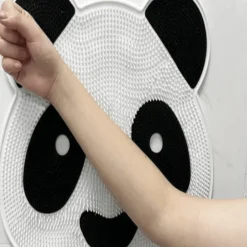 The Blissful Bath Badezimmer-Non-Slip Massage Bath Mat - Soft Shower Rug