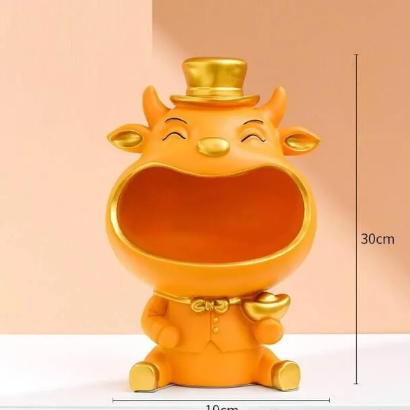 The Gilded Nest Wohndeko-Nordic Art Aufbewahrungsbox – Dekorativer Organizer für Zuhause